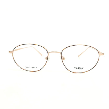 【中古】カリン CARIN Edell ウインザーリム メガネ ピンクゴールド【 53□19 148 】【 状態ランクB 】【 メンズ 】