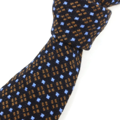 【新品】ニッキー nicky カシミヤ 総柄 ブラックxブラウン【 状態ランクN 】【 メンズ 】 [EPD]
