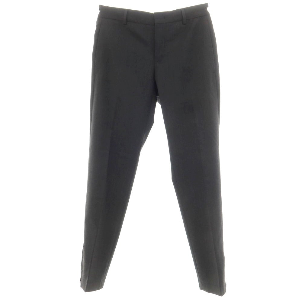 [Used] PT TORINO Stretch Polyester Wool Casual Slacks Pants Charcoal Gray [42] [Condition Rank B] [Men&