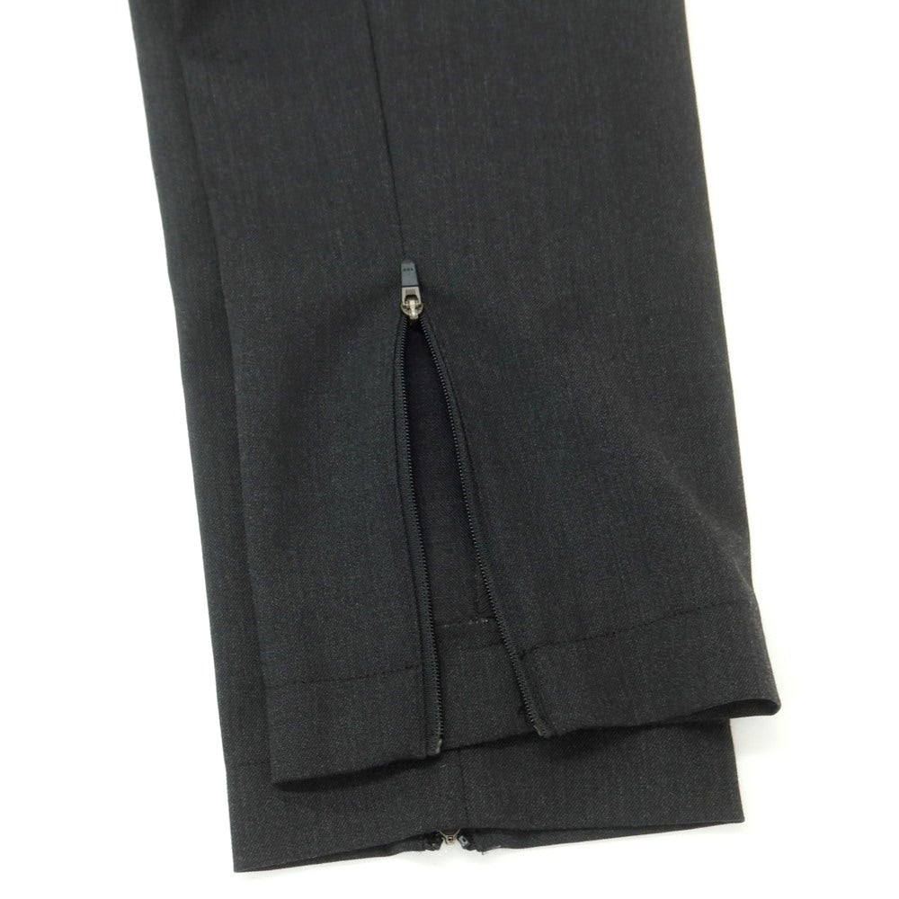 [Used] PT TORINO Stretch Polyester Wool Casual Slacks Pants Charcoal Gray [42] [Condition Rank B] [Men&