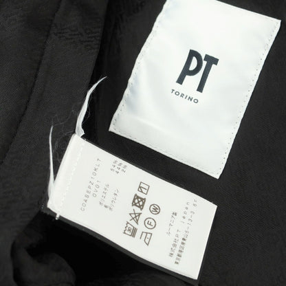 [Used] PT TORINO Stretch Polyester Wool Casual Slacks Pants Charcoal Gray [42] [Condition Rank B] [Men&