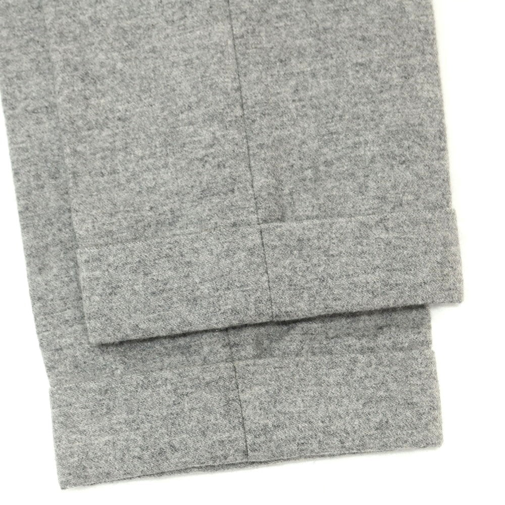 【中古】インコテックス INCOTEX BEAMS F別注 ウール イージースラックスパンツ メランジグレー【 44 】【 状態ランクA 】【 メンズ 】