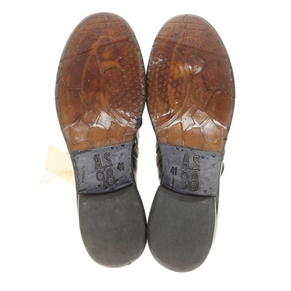 [New] Air Step 98 AS98 Side Zip Boots Black [41] [Condition Rank N] [Men&