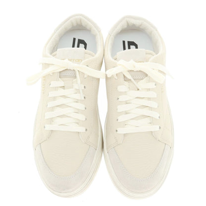 [New Outlet] Stockton Destroy-U Shrink Leather Sneakers Light Beige [39] [Condition Rank N-] [Men&