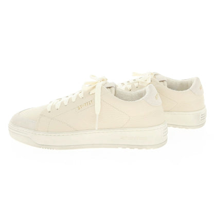 [New Outlet] Stockton Destroy-U Shrink Leather Sneakers Light Beige [39] [Condition Rank N-] [Men&