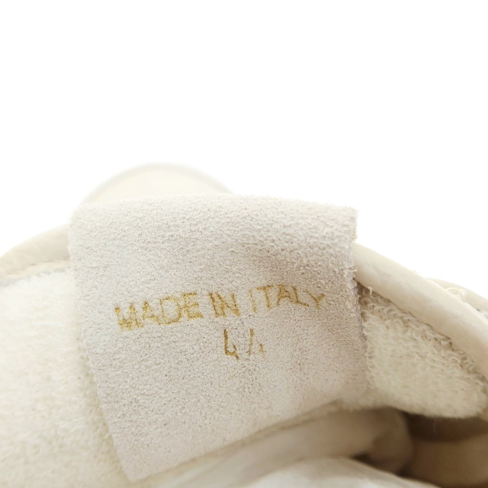 [New Outlet] Stockton Destroy-U Shrink Leather Sneakers Light Beige [44] [Condition Rank N-] [Men&