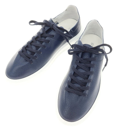 【新品】ストックトン STOKTON シュリンクレザー スニーカー ネイビー【 39 】【 状態ランクN 】【 メンズ 】