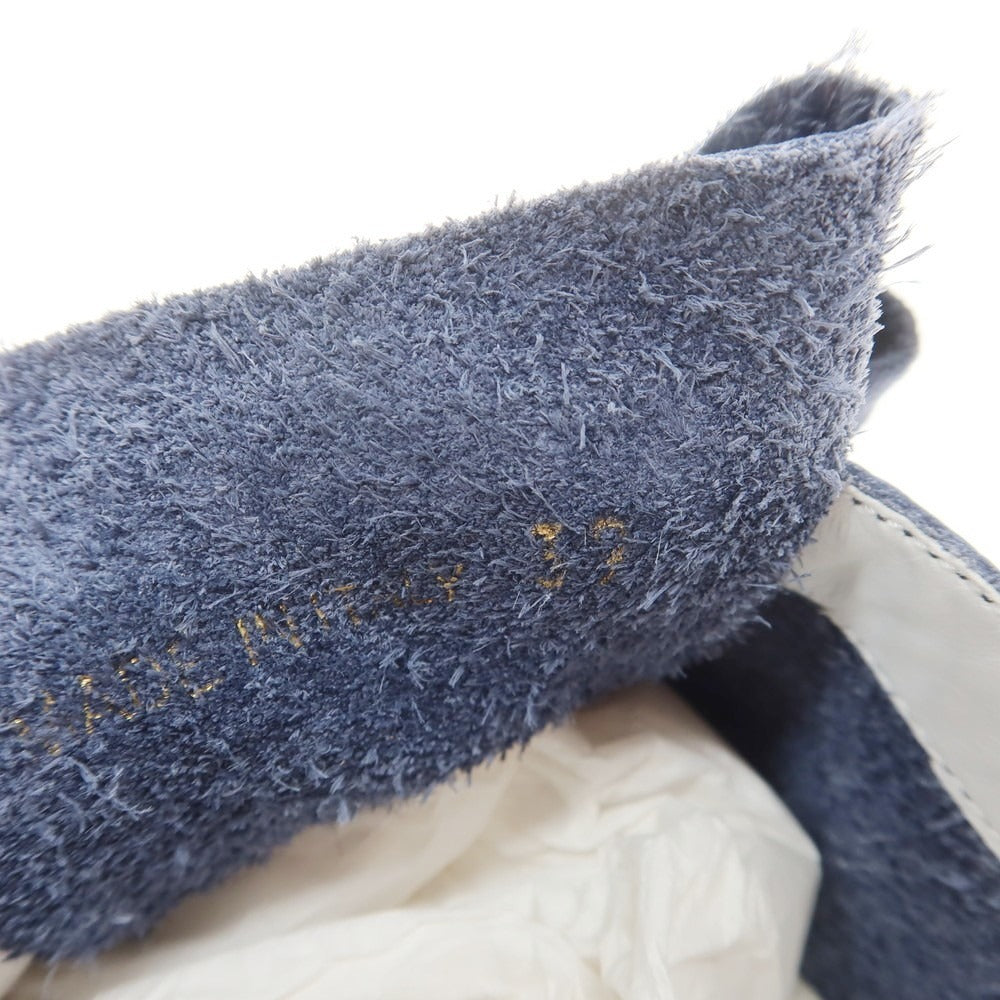 【新品】ストックトン STOKTON シュリンクレザー スニーカー ネイビー【 39 】【 状態ランクN 】【 メンズ 】