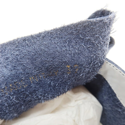 【新品】ストックトン STOKTON シュリンクレザー スニーカー ネイビー【 39 】【 状態ランクN 】【 メンズ 】