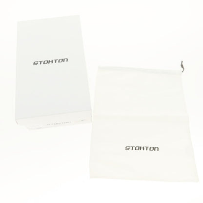 【新品】ストックトン STOKTON レザー スニーカー ホワイトxグリーン×レッド【 40 】【 状態ランクN 】【 メンズ 】