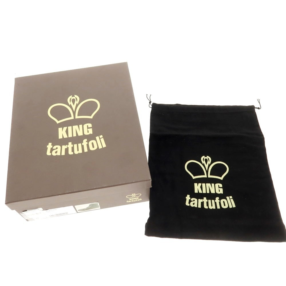 【新品】キング タルトフォリー King Tartufoli レースアップ ブーツ オリーブグリーン【 40 】【 状態ランクN 】【 メンズ 】