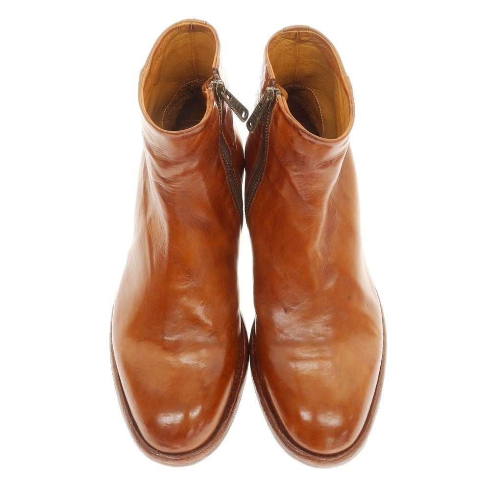 [New] King Tartufoli Side Zip Boots Light Brown [39] [Condition Rank N] [Men&
