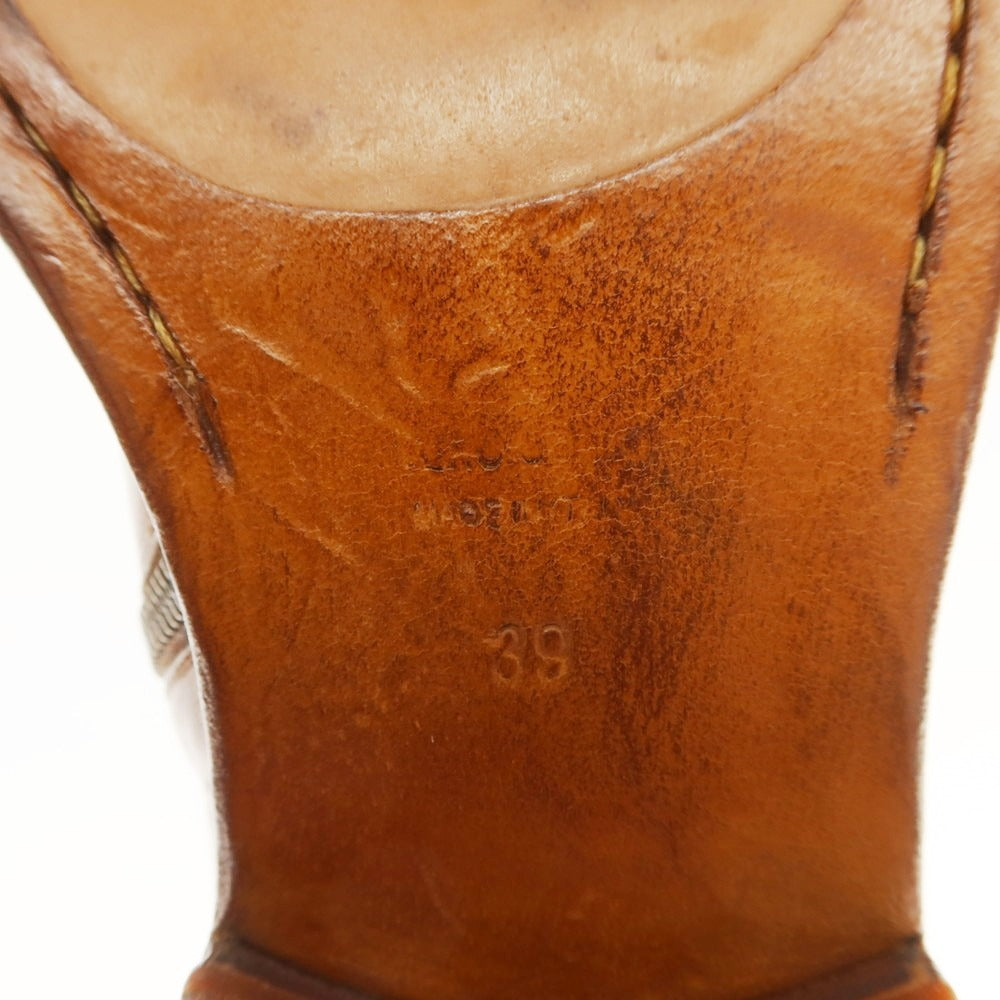 [New] King Tartufoli Side Zip Boots Light Brown [39] [Condition Rank N] [Men&