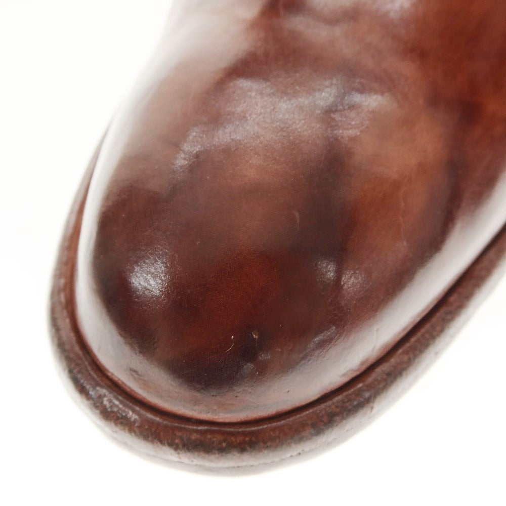 [New] King Tartufoli Side Zip Boots Brown [39] [Condition Rank N] [Men&