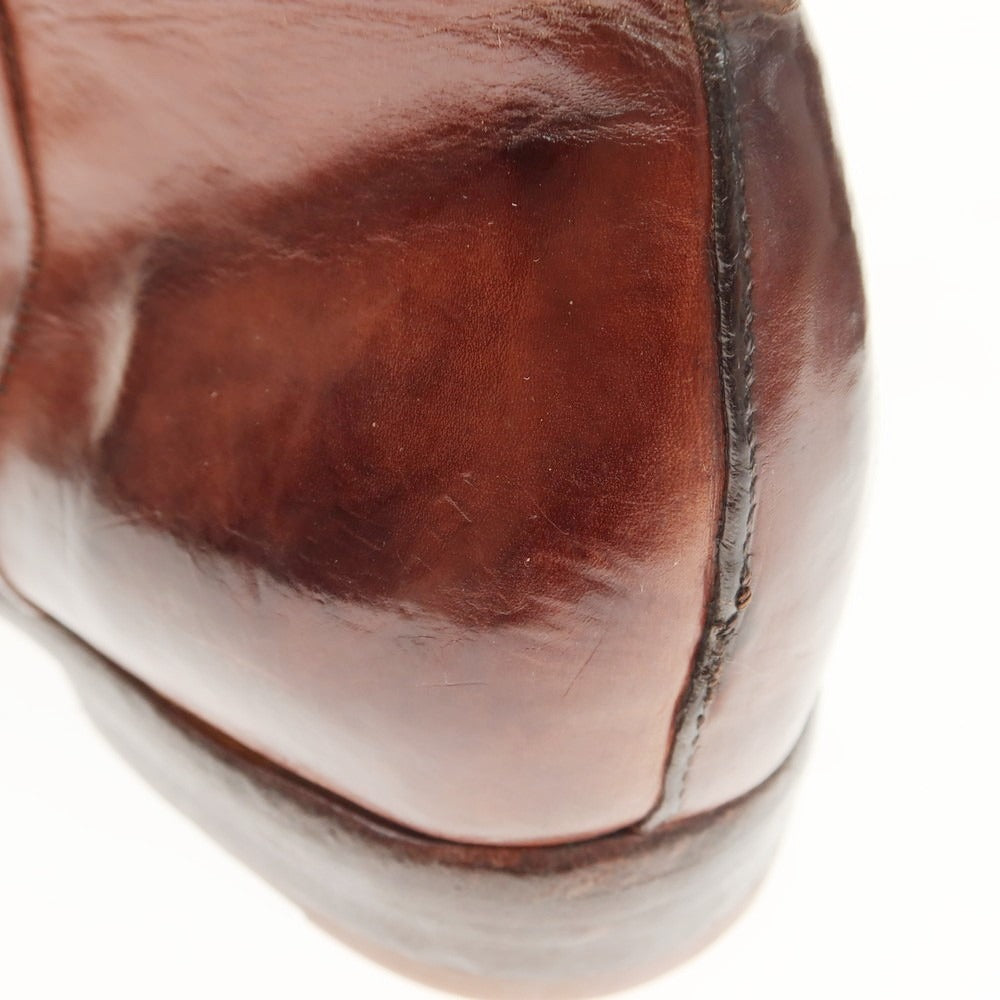 [New] King Tartufoli Side Zip Boots Brown [39] [Condition Rank N] [Men&