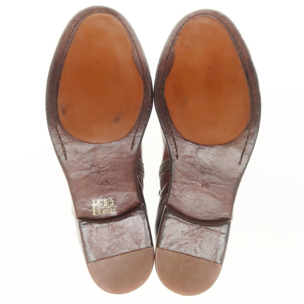 [New] King Tartufoli Side Zip Boots Brown [40] [Condition Rank N] [Men&