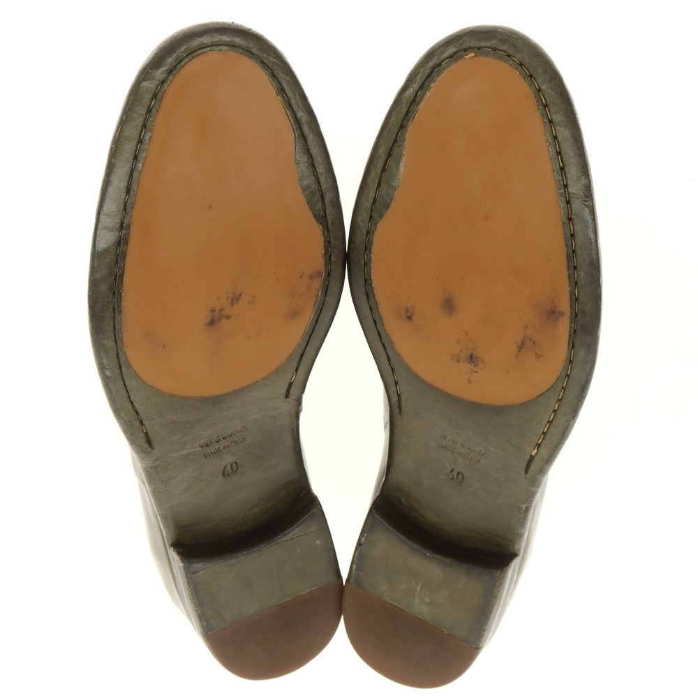 [New] King Tartufoli Coin Loafers Olive Green [40] [Condition Rank N] [Men&