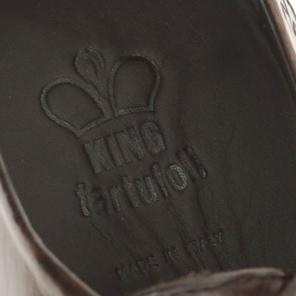 【新品】キング タルトフォリー King Tartufoli イントレチャート ダービーシューズ ダークブラウン【 39 】【 状態ランクN 】【 メンズ 】