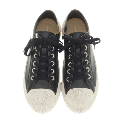 [New] ASPORTUGUESAS Eco Leather Low Cut Sneakers Black [40] [Condition Rank N] [Men&