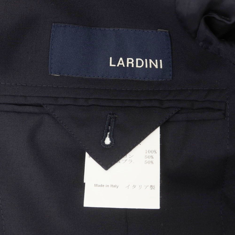 【中古】ラルディーニ LARDINI ウール 3つボタンスーツ ネイビー【 44 】【 状態ランクB 】【 メンズ 】