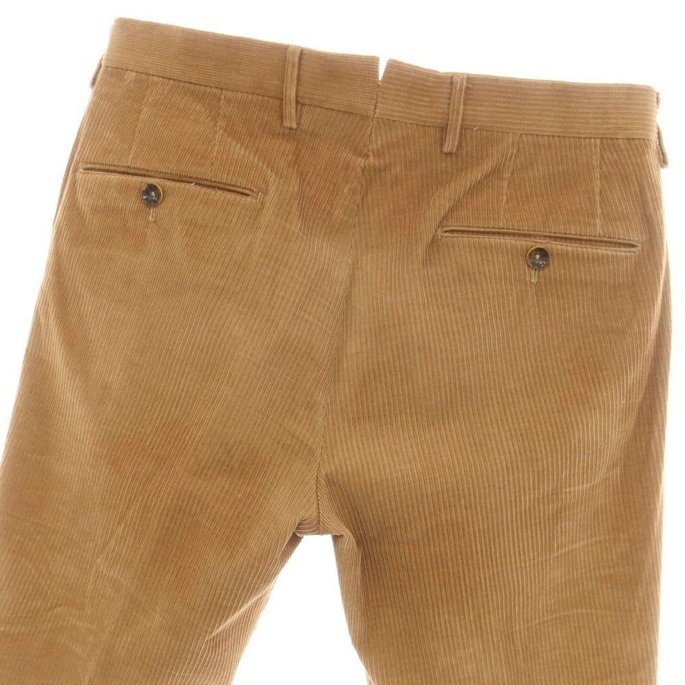 【中古】ピーティートリノ PT TORINO ストレッチ コットン 中太畝 コーデュロイパンツ キャメルベージュ系【 46 】【 状態ランクB 】【 メンズ 】