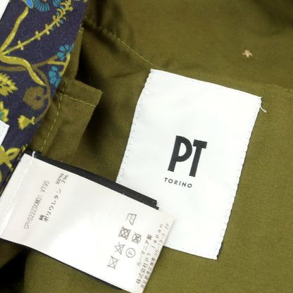 【中古】ピーティートリノ PT TORINO ストレッチ コットン 中太畝 コーデュロイパンツ キャメルベージュ系【 46 】【 状態ランクB 】【 メンズ 】