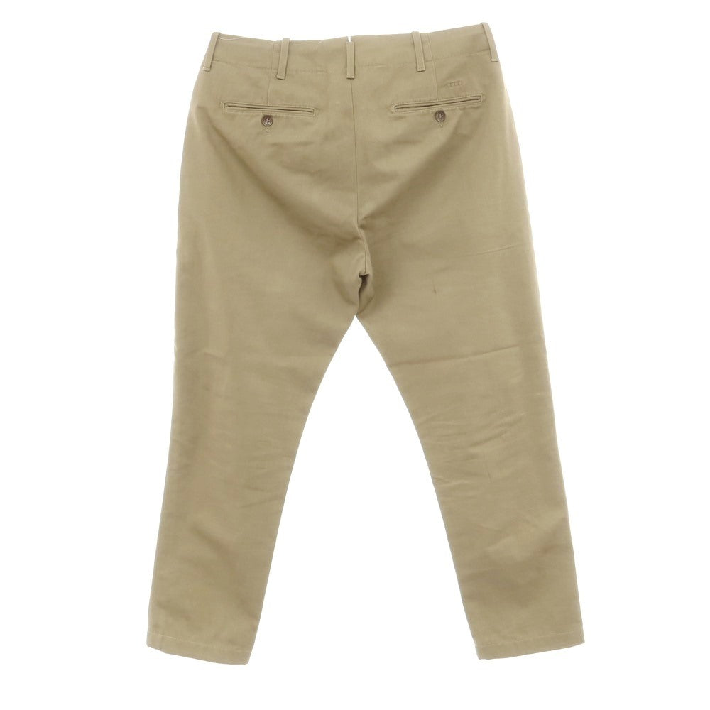 [Used] YCHAI Twill Cotton Chino Pants Khaki Beige [31] [Condition Rank C] [Men&