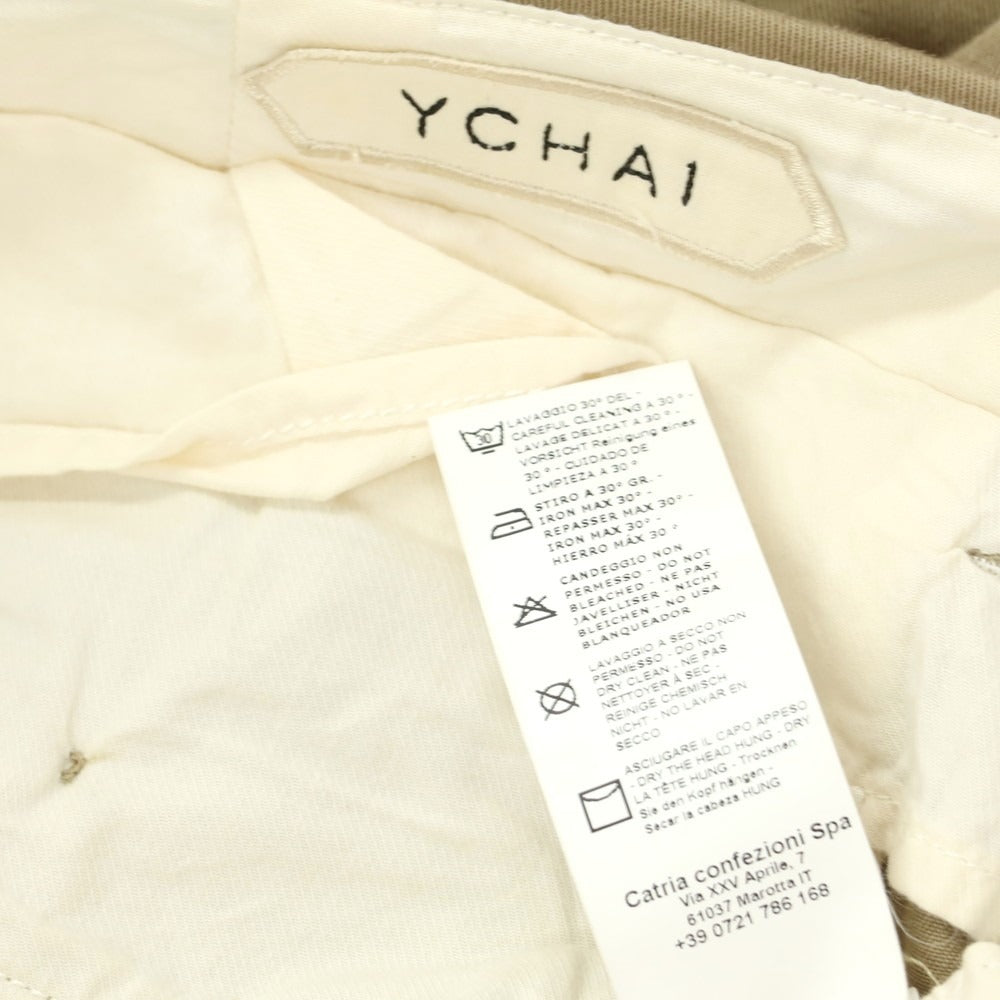 [Used] YCHAI Twill Cotton Chino Pants Khaki Beige [31] [Condition Rank C] [Men&