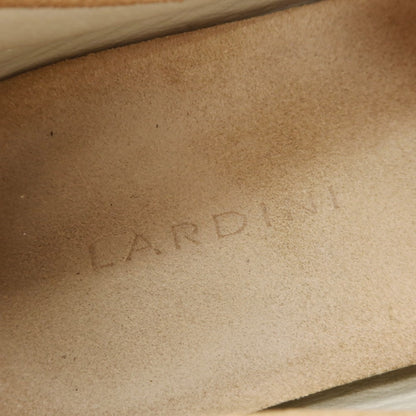 【中古】ラルディーニ LARDINI スエード ドライビングシューズ ベージュ【 8 】【 状態ランクC 】【 メンズ 】 [APD]