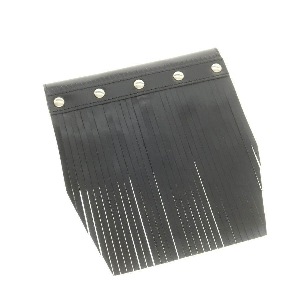 【中古】コムデギャルソン COMME des GARCONS 二つ折り財布 ブラック【 状態ランクA 】【 ユニセックス 】[EPD]