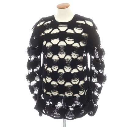 【中古】コムデギャルソンオムプリュス COMME des GARCONS HOMME PLUS 2024年秋冬 プルオーバーニット ブラック【 表記なし（M位） 】【 状態ランクA 】【 メンズ 】