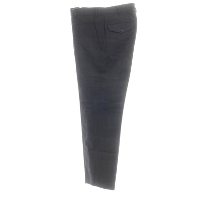 【中古】コムデギャルソン オムドゥ COMME des GARCONS HOMME DEUX ウール チェック ドレススラックスパンツ ダークグレー【 M 】【 状態ランクA 】【 メンズ 】