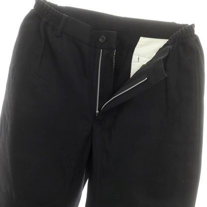 【中古】コムデギャルソン オムドゥ COMME des GARCONS HOMME DEUX ウール テーパード イージーパンツ ブラック【 S 】【 状態ランクA 】【 メンズ 】