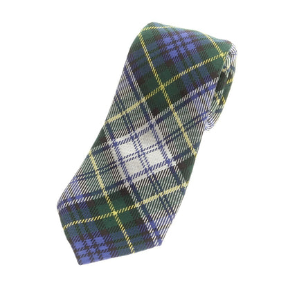 【中古】コムデギャルソン オムドゥ COMME des GARCONS HOMME DEUX 2024年秋冬 チェック柄ネクタイ グリーンxホワイト【 状態ランクA 】【 メンズ 】