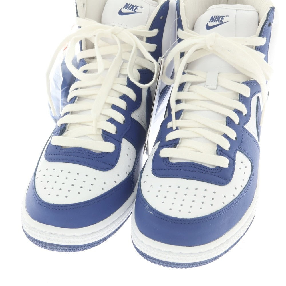 【中古】【未使用】コムデギャルソンオムプリュス COMME des GARCONS HOMME PLUS × NIKE 2023年春夏 TERMINATOR スニーカー ホワイトxブルー【 28cm 】【 状態ランクS 】【 メンズ 】[EPD]