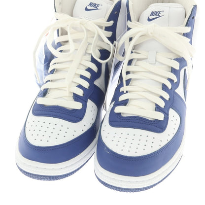 【中古】【未使用】コムデギャルソンオムプリュス COMME des GARCONS HOMME PLUS × NIKE 2023年春夏 TERMINATOR スニーカー ホワイトxブルー【 28cm 】【 状態ランクS 】【 メンズ 】
