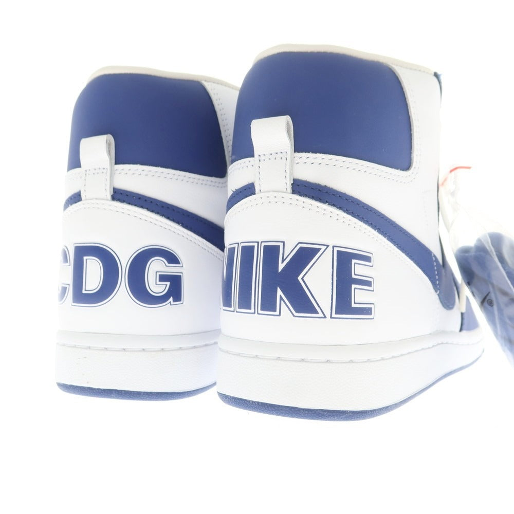 【中古】【未使用】コムデギャルソンオムプリュス COMME des GARCONS HOMME PLUS × NIKE 2023年春夏 TERMINATOR スニーカー ホワイトxブルー【 28cm 】【 状態ランクS 】【 メンズ 】[EPD]