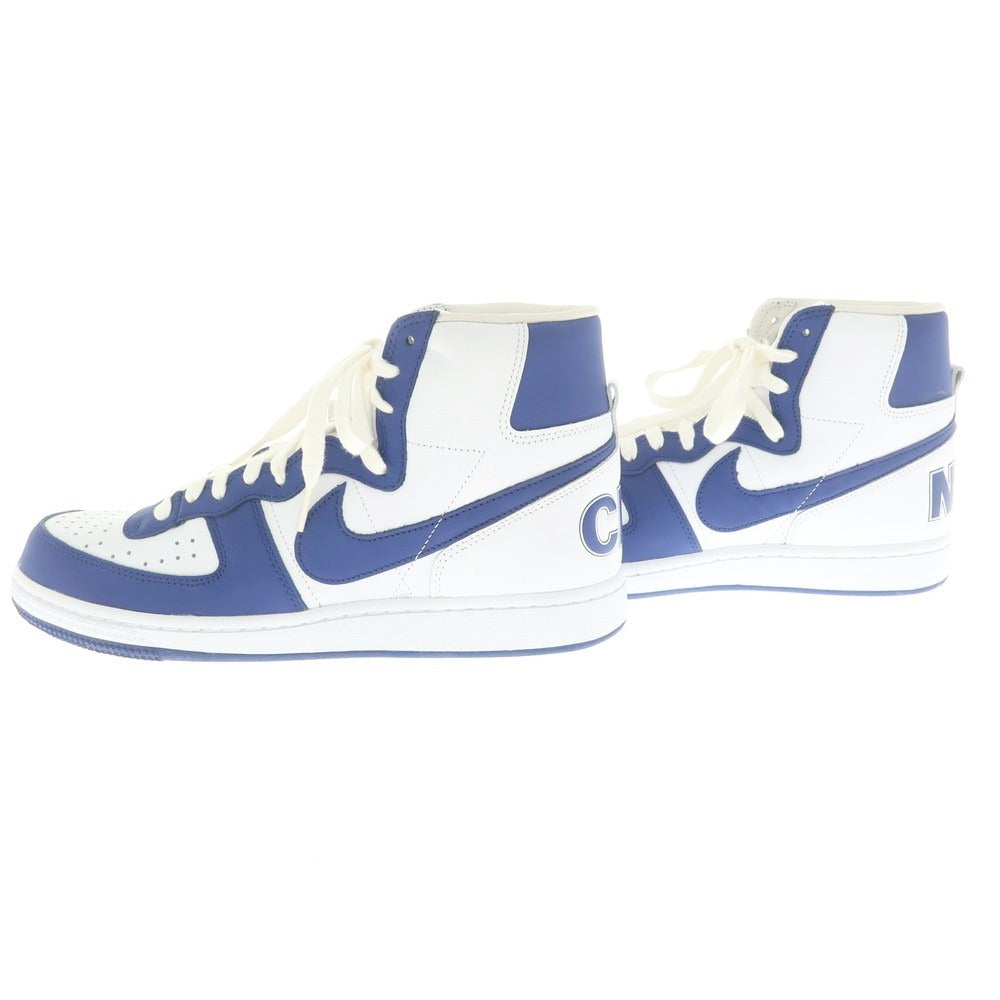 【中古】【未使用】コムデギャルソンオムプリュス COMME des GARCONS HOMME PLUS × NIKE 2023年春夏 TERMINATOR スニーカー ホワイトxブルー【 28cm 】【 状態ランクS 】【 メンズ 】[EPD]