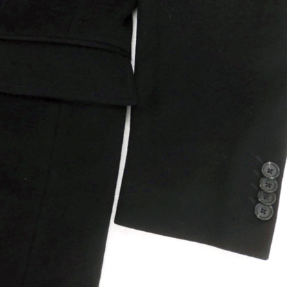 【中古】ジーゼニア Z Zegna ウール チェスターフィールドコート ブラック【 48 】【 状態ランクC 】【 メンズ 】