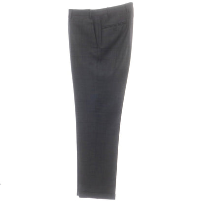 【中古】コルネリアーニ CORNELIANI ウール グレンチェック 2つボタンスーツ チャコール【 50 】【 状態ランクB 】【 メンズ 】
