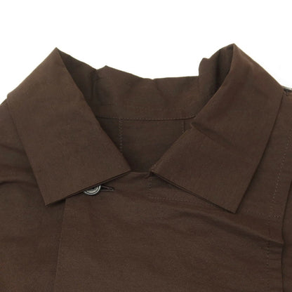 [Used] Homme Plisse Issey Miyake 2025 Spring/Summer Cotton Casual Shirt Dark Brown [No Size (L)] [Condition Rank A] [Men&