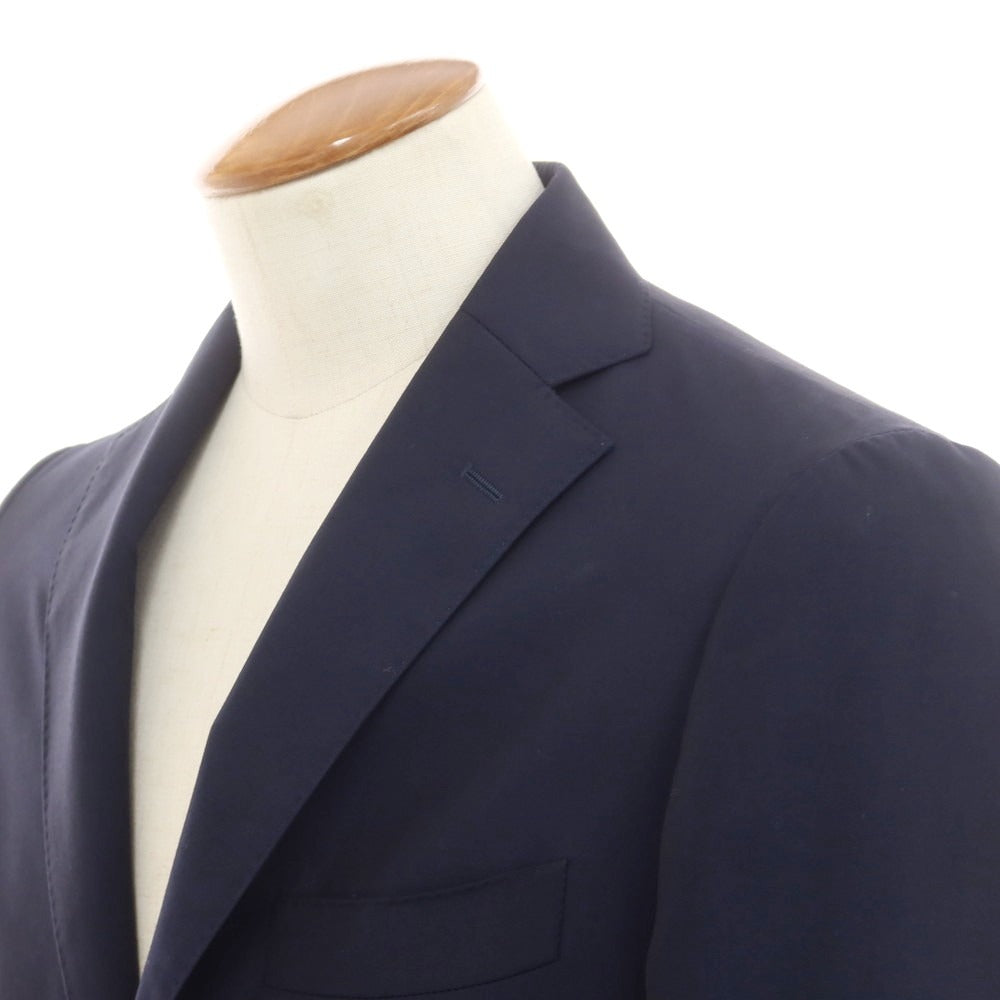 【中古】イセタンメンズ ISETAN MENS ウール 3つボタンスーツ ネイビー【サイズ46】【 状態ランクB 】【 メンズ 】[EPD]