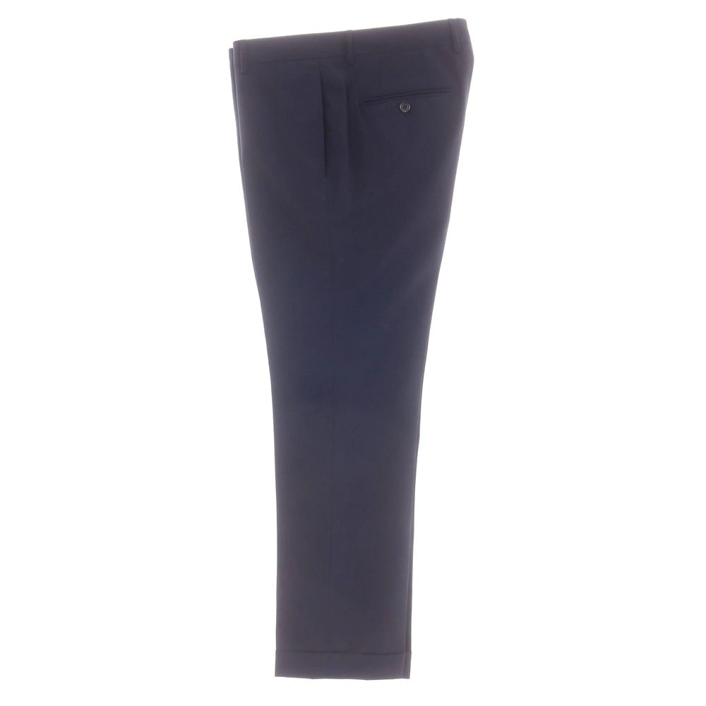 【中古】イセタンメンズ ISETAN MENS ウール 3つボタンスーツ ネイビー【サイズ46】【 状態ランクB 】【 メンズ 】[EPD]