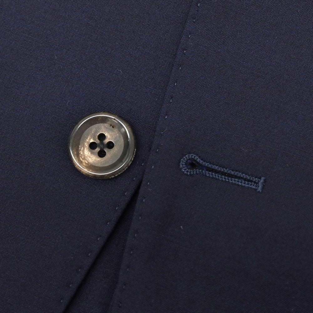 【中古】イセタンメンズ ISETAN MENS ウール 3つボタンスーツ ネイビー【サイズ46】【 状態ランクB 】【 メンズ 】[EPD]