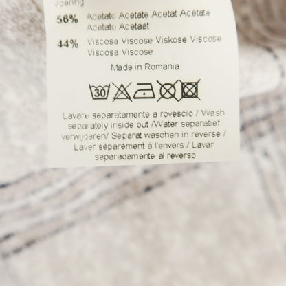 [Used] CIRCOLO 1901 Cotton Jersey Check Jacket Light Gray [46] [Condition Rank B] [Men&