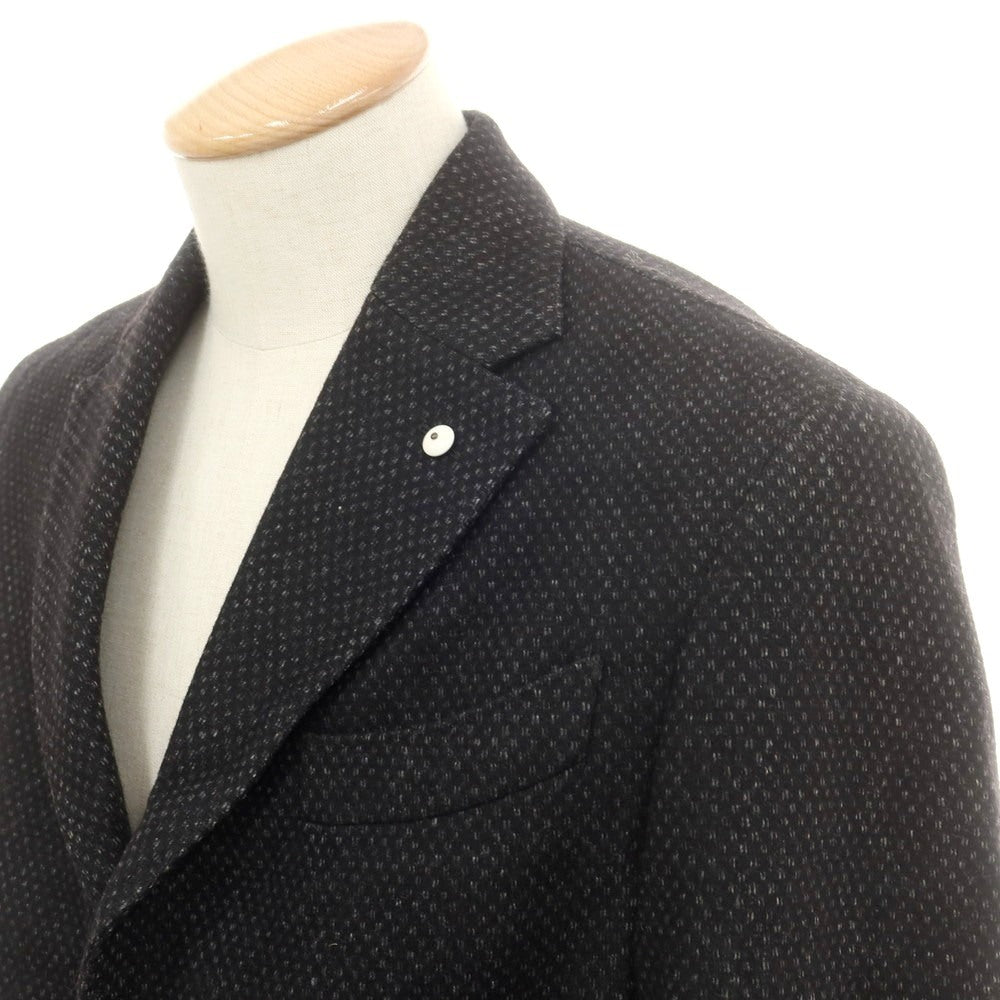 【中古】エルビーエム1911 L.B.M.1911 ウールポリエステルナイロン チェスターフィールドコート ブラック【 44 】【 状態ランクB 】【 メンズ 】