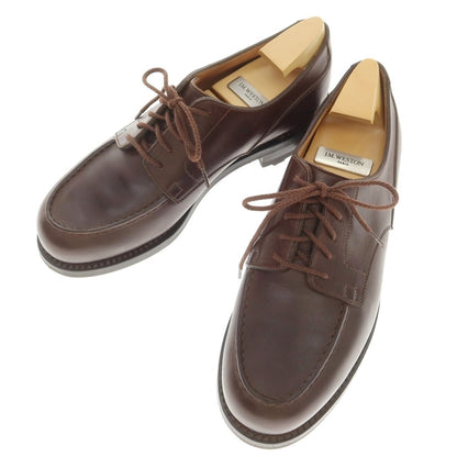 [Used] JM WESTON GOLF Novocalf U-tip dress shoes, dark brown [5E] [Condition: A] [Men&