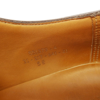 [Used] JM WESTON GOLF Novocalf U-tip dress shoes, dark brown [5E] [Condition: A] [Men&