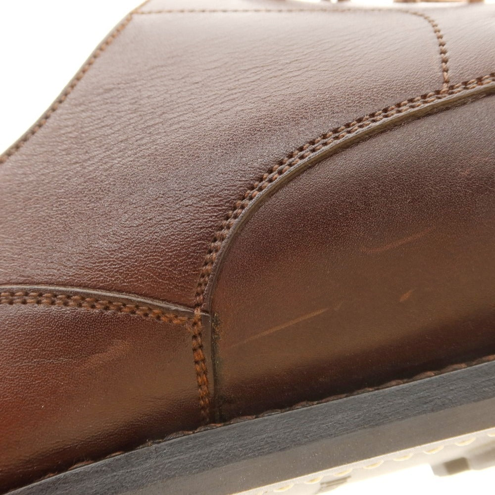 [Used] JM WESTON GOLF Novocalf U-tip dress shoes, dark brown [5E] [Condition: A] [Men&