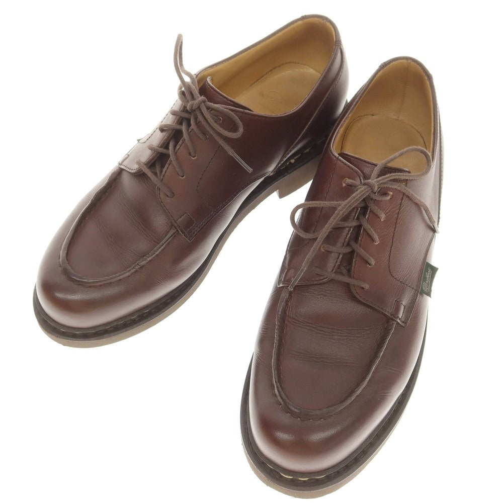 【中古】パラブーツ Paraboot CHAMBOARD Uチップ ドレスシューズ ブラウン【 7 】【 状態ランクB 】【 メンズ 】
